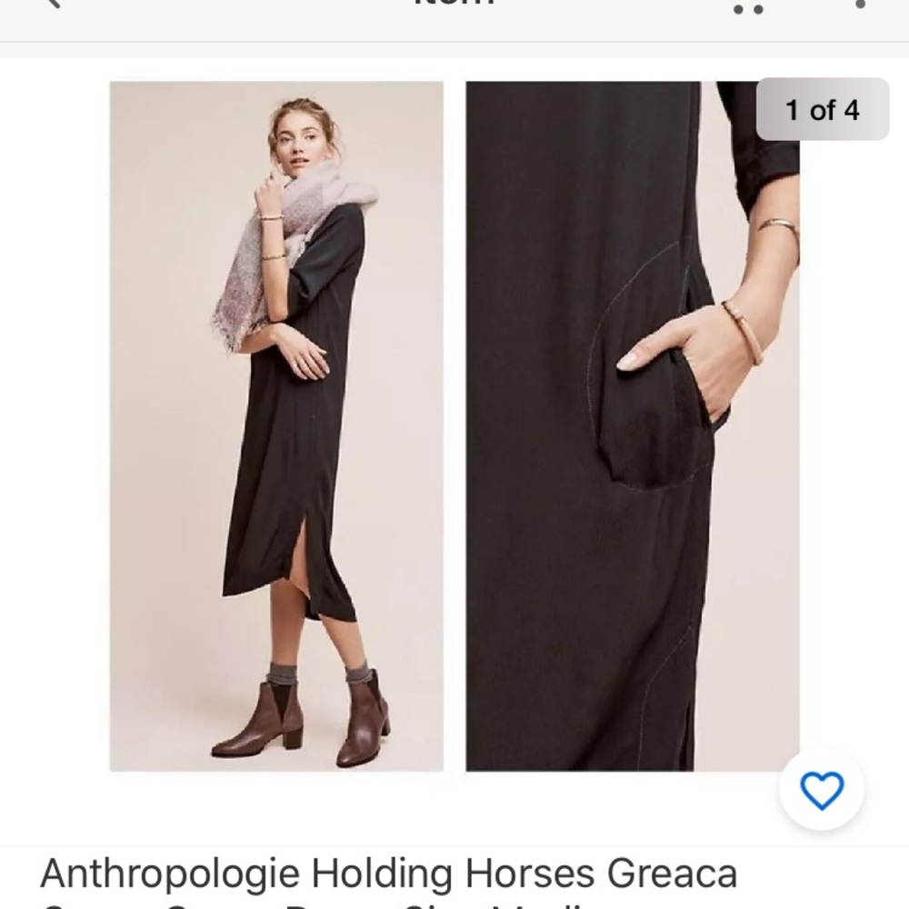 Anthropologie Holding horses dress